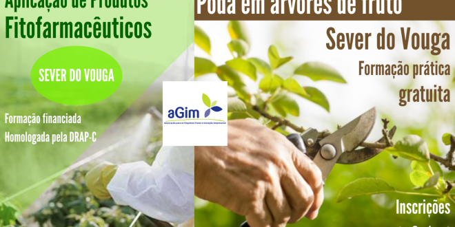 Formações gratuitas em Aplicação de Produtos Fitofarmacêuticos e em Poda em árvores de fruto