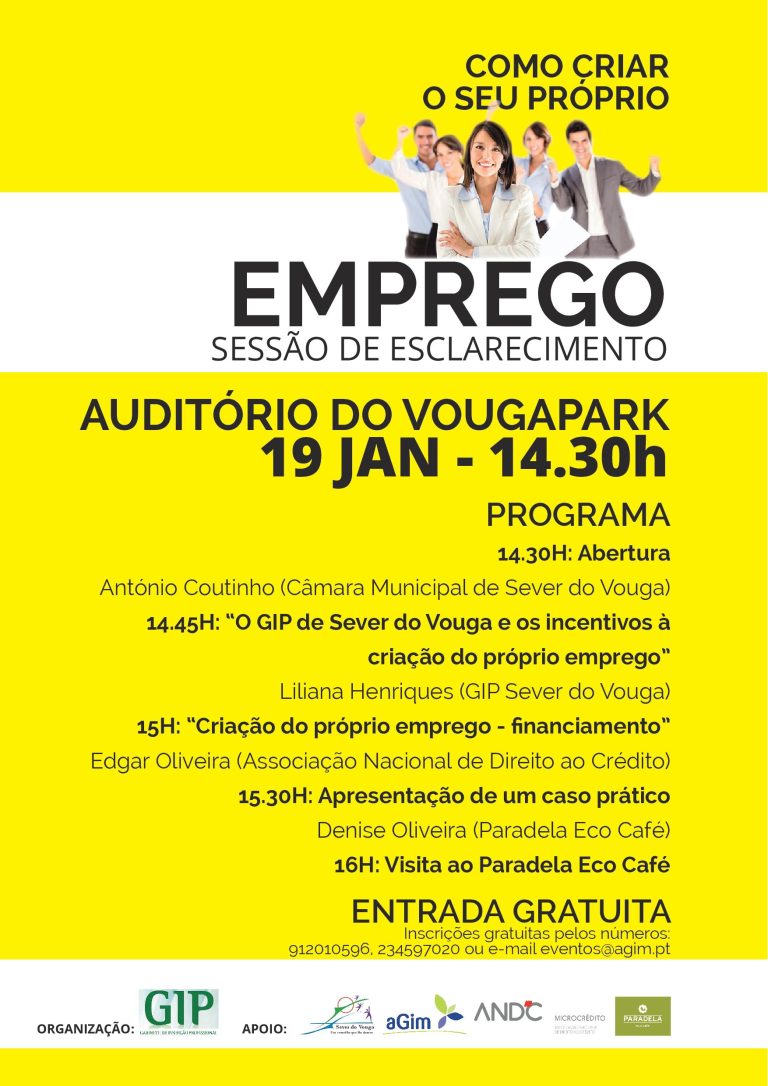 GIP promove palestra sobre como criar o próprio emprego