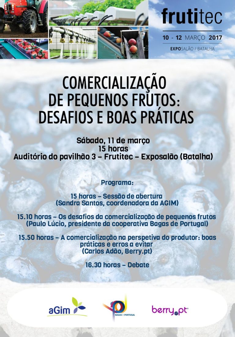 Desafios da comercialização de pequenos frutos em debate na Frutitec