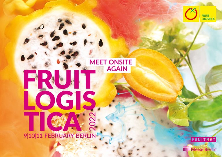 Fruit Logistica regressa como evento presencial de 9 a 11 de fevereiro de 2022