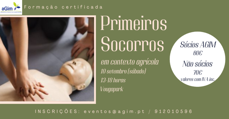 Formação certificada em Primeiros Socorros